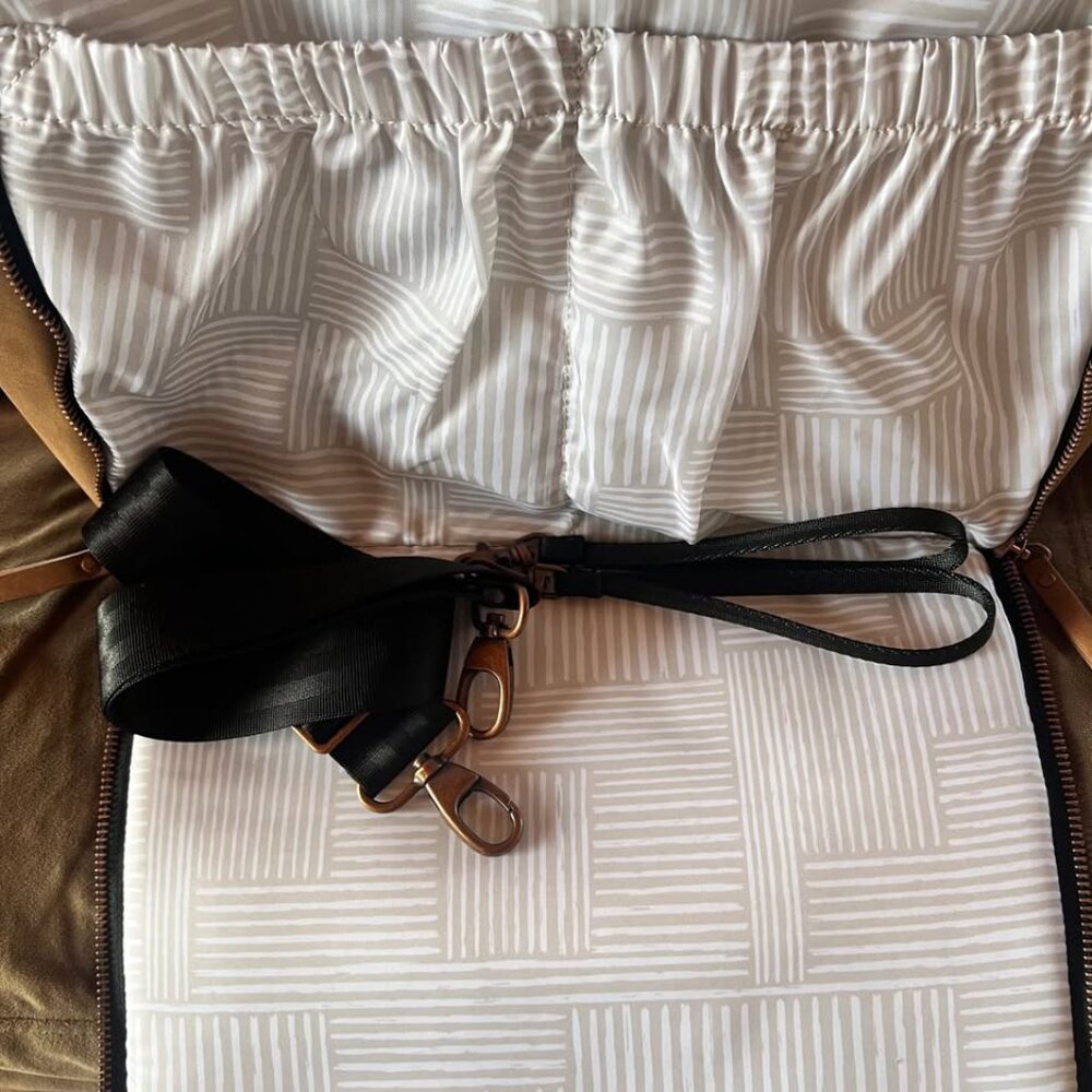 Petunia Pickle Bottom Diaper Backpack in Brioche - Picture 8 of 10